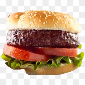 Hamburguesa De Carne Casera, HD Png Download - hamburguesa sencilla png