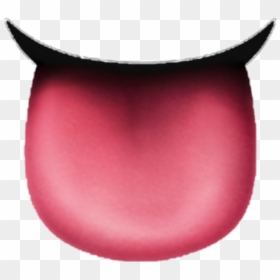 Emoji Lick Bokeh Sticker By Juliadek Jdk - Transparent Background Tongue Emoji, HD Png Download - lick png