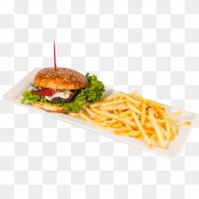 K1a0052 - French Fries, HD Png Download - hamburguesa sencilla png