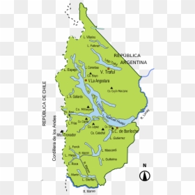 El Castro De Las Gaviotas Svg , Png Download - Lago Frias Argentina Mapa, Transparent Png - gaviotas png