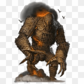 Burning Wicker Man Pathfinder Png Image With Transparent - Wicker Man, Png Download - burning man png