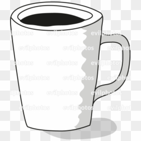 Coffe Drawing Vector And Stock Photo, HD Png Download - coffee mug vector png