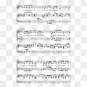 Grown-up Christmas List Thumbnail , Png Download - Sheet Music, Transparent Png - christmas list png