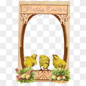 Printable Easter Greeting Chicks Scrapbooking - Visual Arts, HD Png Download - greeting png