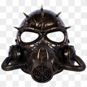 #mascara De Gas - Mascara De Gas Steampunk, HD Png Download - mascara de gas png