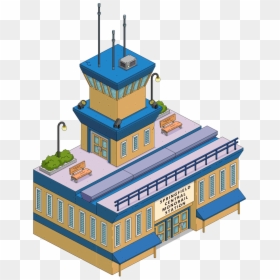 Train Simpsons Tapped Out, HD Png Download - monorail png