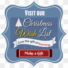 Label, HD Png Download - christmas list png