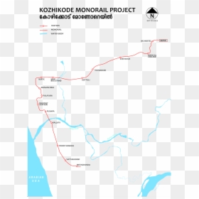 Map, HD Png Download - monorail png