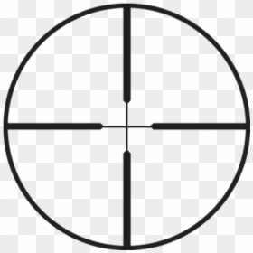 Riton Rt S Mod 5 Gen 1 2 Rifle Scope - Circle, HD Png Download - simple crosshair png