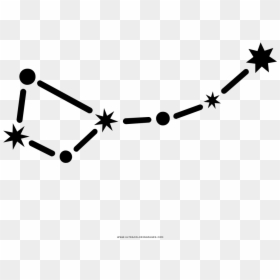 Big Dipper Coloring Page - Graphic Design, HD Png Download - big dipper png