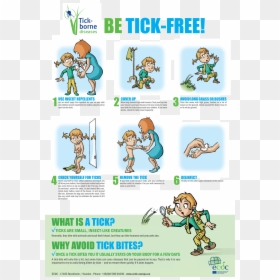 Poster On Ticks For School Children Living In Endemic - Disease Prevention And Control Poster, HD Png Download - ticks png