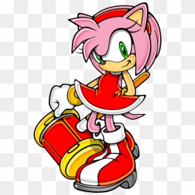 Amy Rose Sonic Advance, HD Png Download - amy png