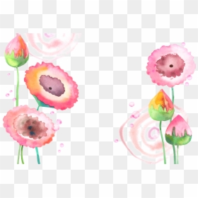 Vector Royalty Free Library Flowers Painting Lotus - Watercolor Png Flower Background Hd, Transparent Png - free watercolor flower png