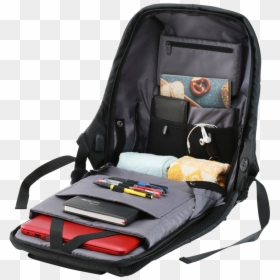 Open Backpack Png, Transparent Png - open backpack png