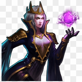 Gems Of War Wikia - Corrupted Sorceress, HD Png Download - corrupt png
