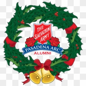 Alumni Christmas Pasadena Arc - Merry Christmas, HD Png Download - holly wreath png