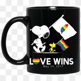 Love Wins In Taiwan Black Coffee Mugs - Lgbtq Necklace, HD Png Download - black coffee mug png