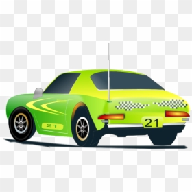 Rally Car 3 Clipart, Vector Clip Art Online, Royalty - Race Car Gif Png, Transparent Png - animated car png