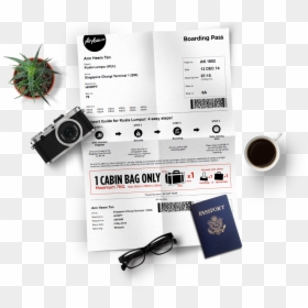 Photo Of Web Boarding Pass Redesign Project - Digital Camera, HD Png Download - boarding pass png