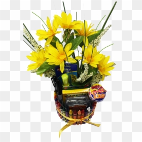 Teacher Appreciation Crayon Bouquet Zoomed - Bouquet, HD Png Download - yellow crayon png