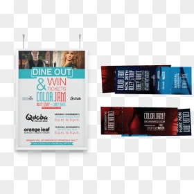 Qdoba Coupons 2011, HD Png Download - concert tickets png
