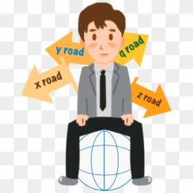 Confusion-crossroads - Confusion .png, Transparent Png - crossroads png
