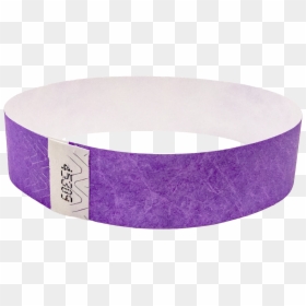 100 Purple Tyvek Wristbands - Belt, HD Png Download - wristband png