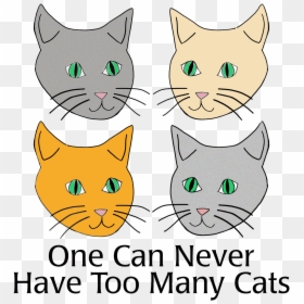 Kittens Clipart Cat Meow - Domestic Short-haired Cat, HD Png Download - cat meow png