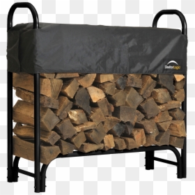 Canvas Log Holder Heavy Duty Log Carrier Fire Log Holder - Shelterlogic Firewood Rack With Cover 8 Foot, HD Png Download - fire wood png