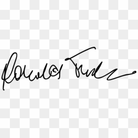 Donald Tusk Signature, HD Png Download - vhv