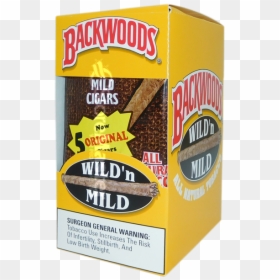 Backwoods Cig 5pk Wild "n Mild - Backwoods Cigars, HD Png Download - cig png