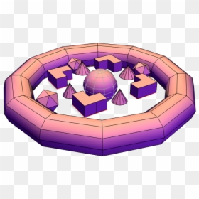 Dystopian Porject - Inflatable, HD Png Download - pink pineapple png