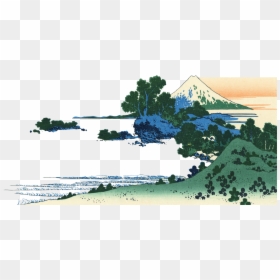 Hokusai Shichiri Beach, HD Png Download - season's greetings png