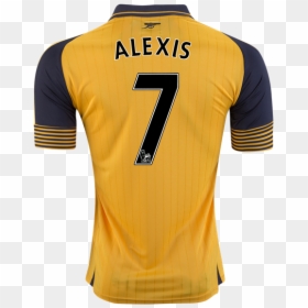 Arsenal Away Jersey 2016 17, HD Png Download - alexis sanchez png