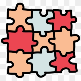 Big Puzzle Icon - Puzzles Transparent Background, HD Png Download - rompecabezas png