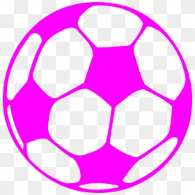 Clip Art Free Pink Clip Art At Clker Com Vector - Navy Soccer Ball Clip Art Transparent, HD Png Download - bola de futebol png