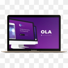 Wordpress App Landing Page, HD Png Download - ola png