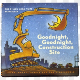 Goodnight Goodnight Construction Site Cover, HD Png Download - kids books png