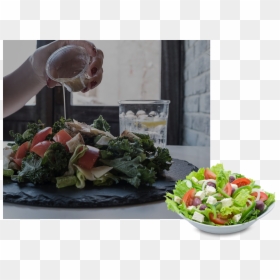 Coconut Oil In Salad Dressing, HD Png Download - salad bar png