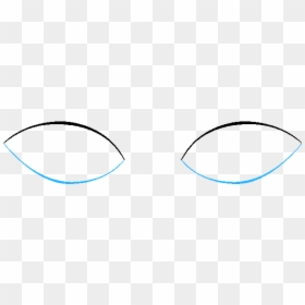 How To Draw Eyes - Circle, HD Png Download - eye shape png