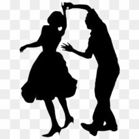 Swing Ballroom Dance Jive Lindy Hop - Swing Dancing Clip Art, HD Png Download - tire swing png