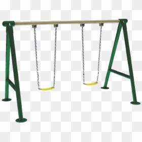 Transparent Park Playground Clipart - Swing Playground Png, Png Download - tire swing png