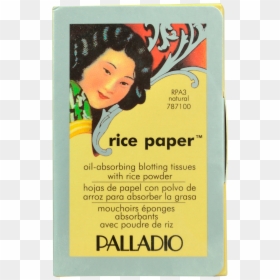 Papel Absorbente Con Polvo De Arroz Natural, , Hi-res - Rice Paper For The Face, HD Png Download - hoja de papel png