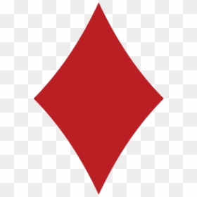 Playing Cards Pips Png, Transparent Png - diamond card png