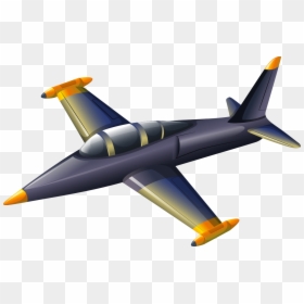 Clip Art Of A Jetplane, HD Png Download - fighter jet png