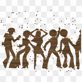 Clipart Disco Png, Transparent Png - crowd of people png