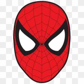 Spiderman Face Png, Transparent Png - spider man png