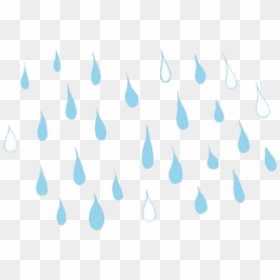 Cartoon Rain Drops Png, Transparent Png - raindrops png
