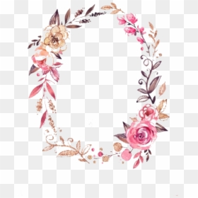 Monogram Cute Letter H, HD Png Download - flower wreath png