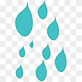 Rain Drop Cartoon Png, Transparent Png - raindrops png